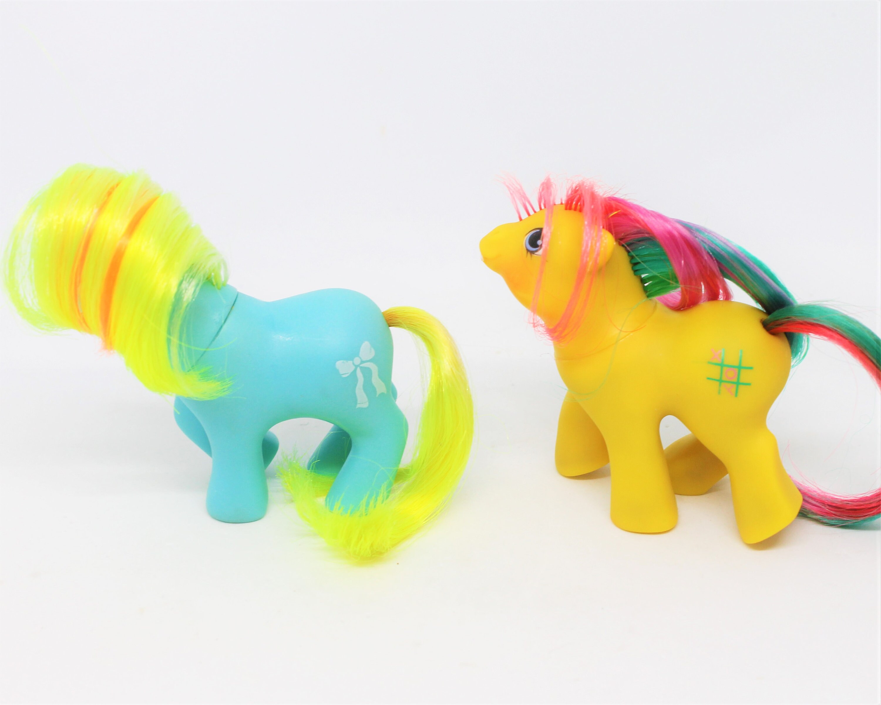 Vintage My Little Pony Hasbro G1 MLP Baby Tic Tac Toe Ribbon - Etsy UK