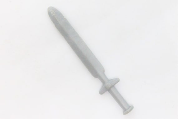 Vintage Masters of the Universe Weapons Pak MOTU Silver Grey