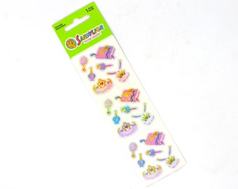 Vintage Sandylion Sticker Pack Prismatic Princesses PPM541 Unopened Sealed New Package 3 Mods Collectible Sticker Books Scrapbook Supply