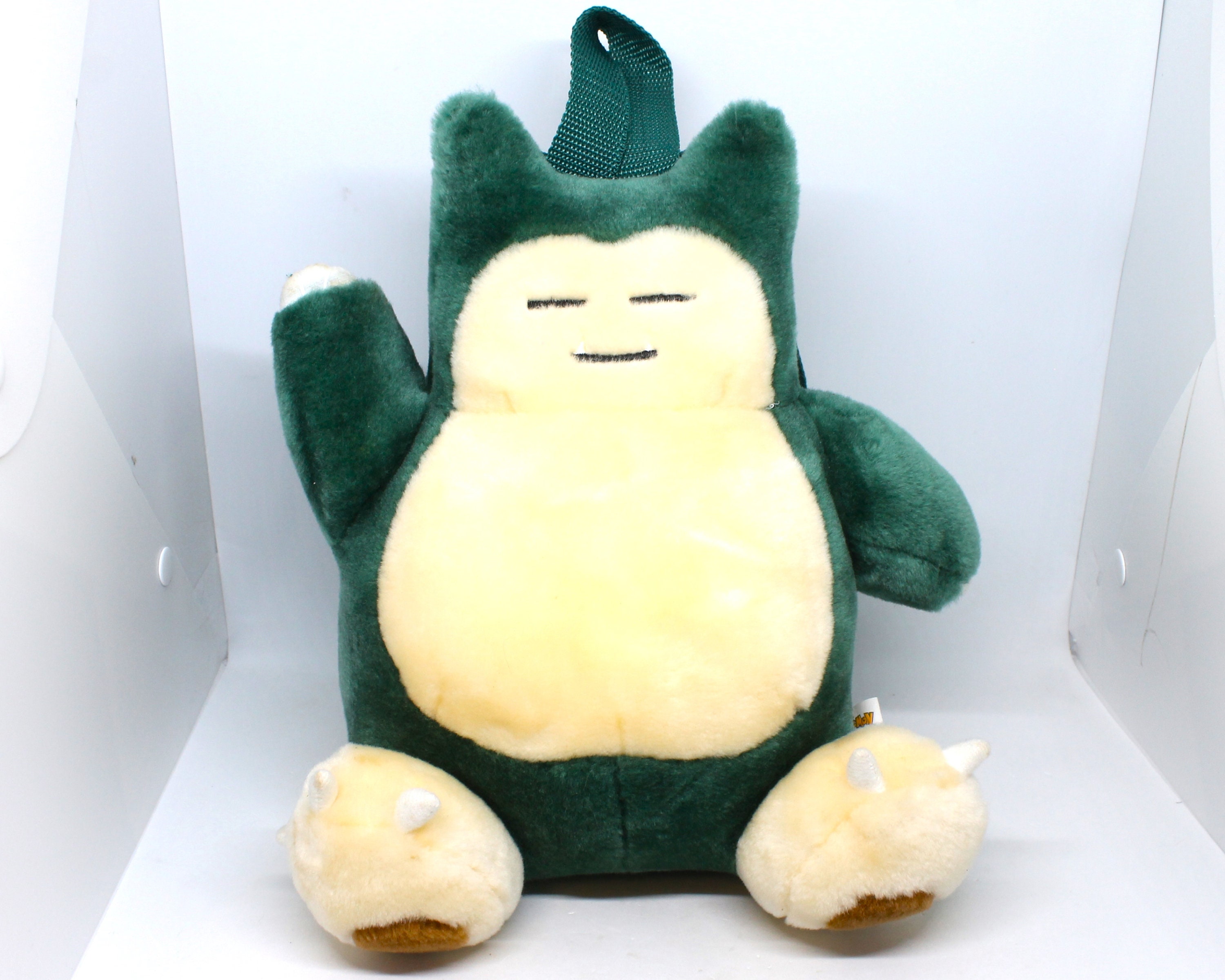 Vintage Pokemon Snorlax Plush Backpack Original 90s Retro Classic