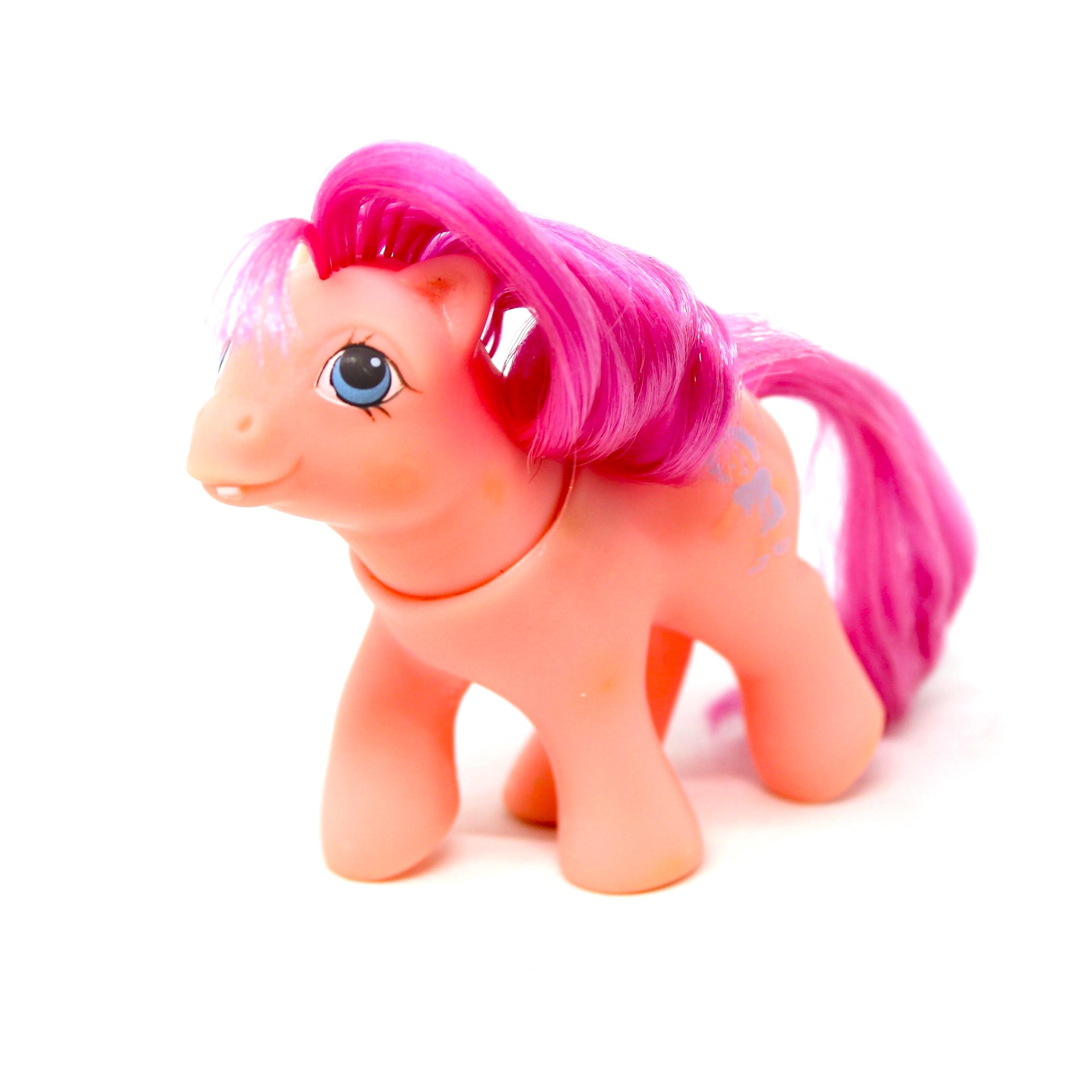 G1 My Little Pony mein kleines ringlet brush'n grow ponies #geektradeponeyg1