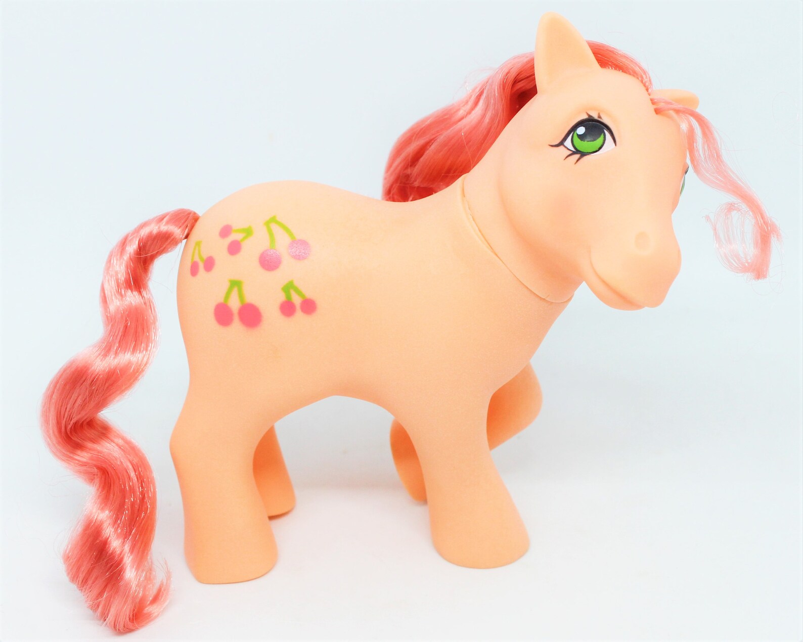 Vintage Hasbro G1 My Little Pony MLP Cherries Jubilee Orange Etsy