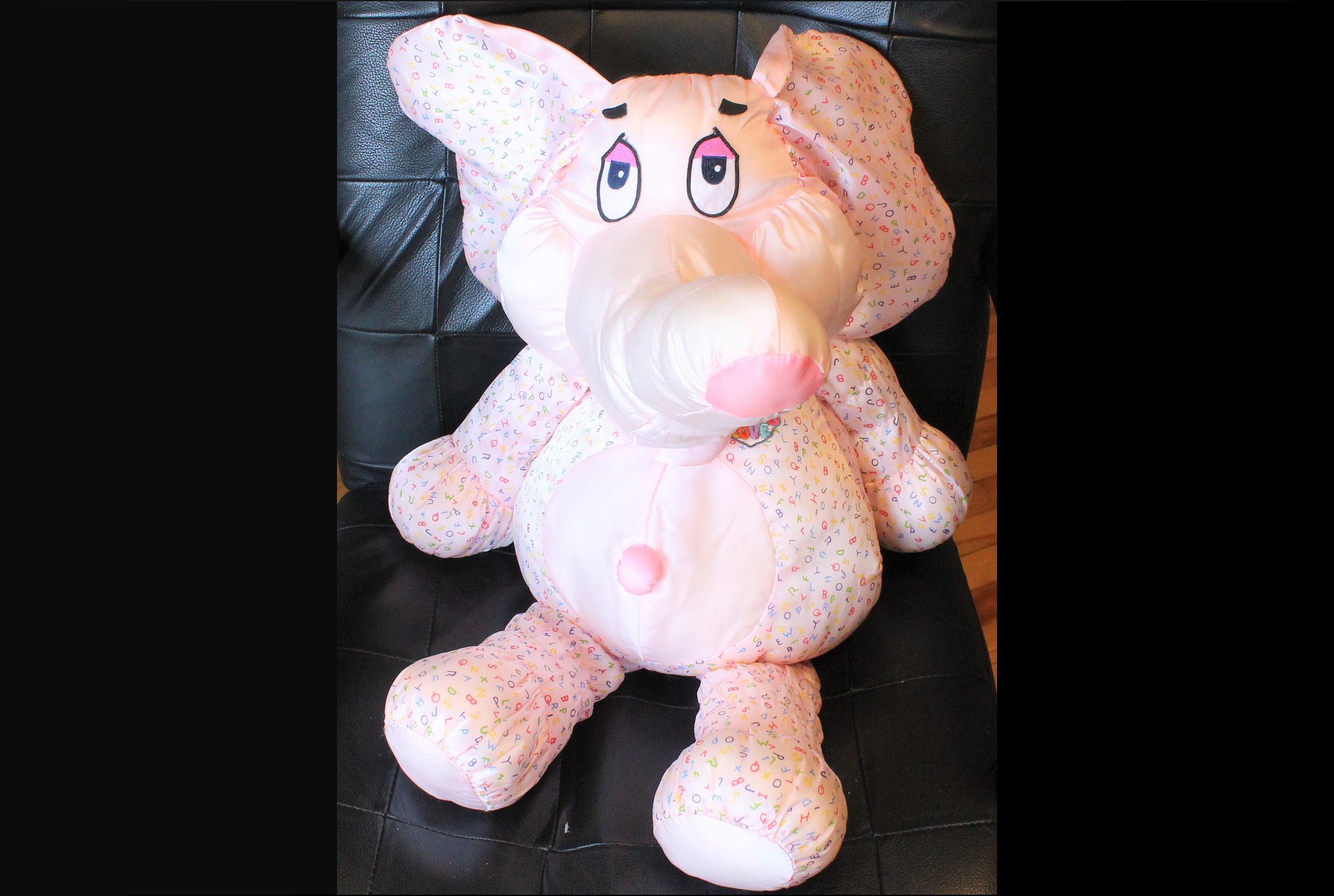 Vintage Jumbo Love Puffalump Plush Stuffed Animal Fakie Copy KO