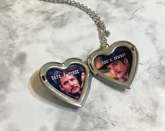 Daddy Cowboy Locket Necklace