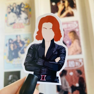 Widow Vinyl Sticker