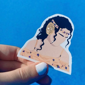 The Queen Vinyl Sticker