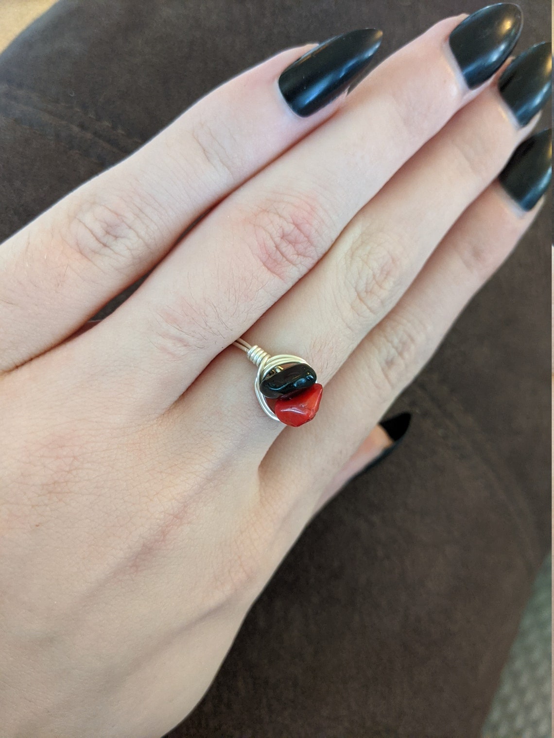 vintage engraved ring aot