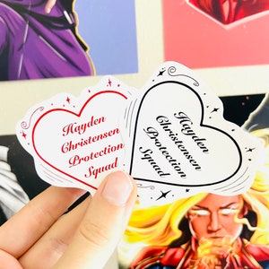 Hayden Protection Squad Vinyl Sticker