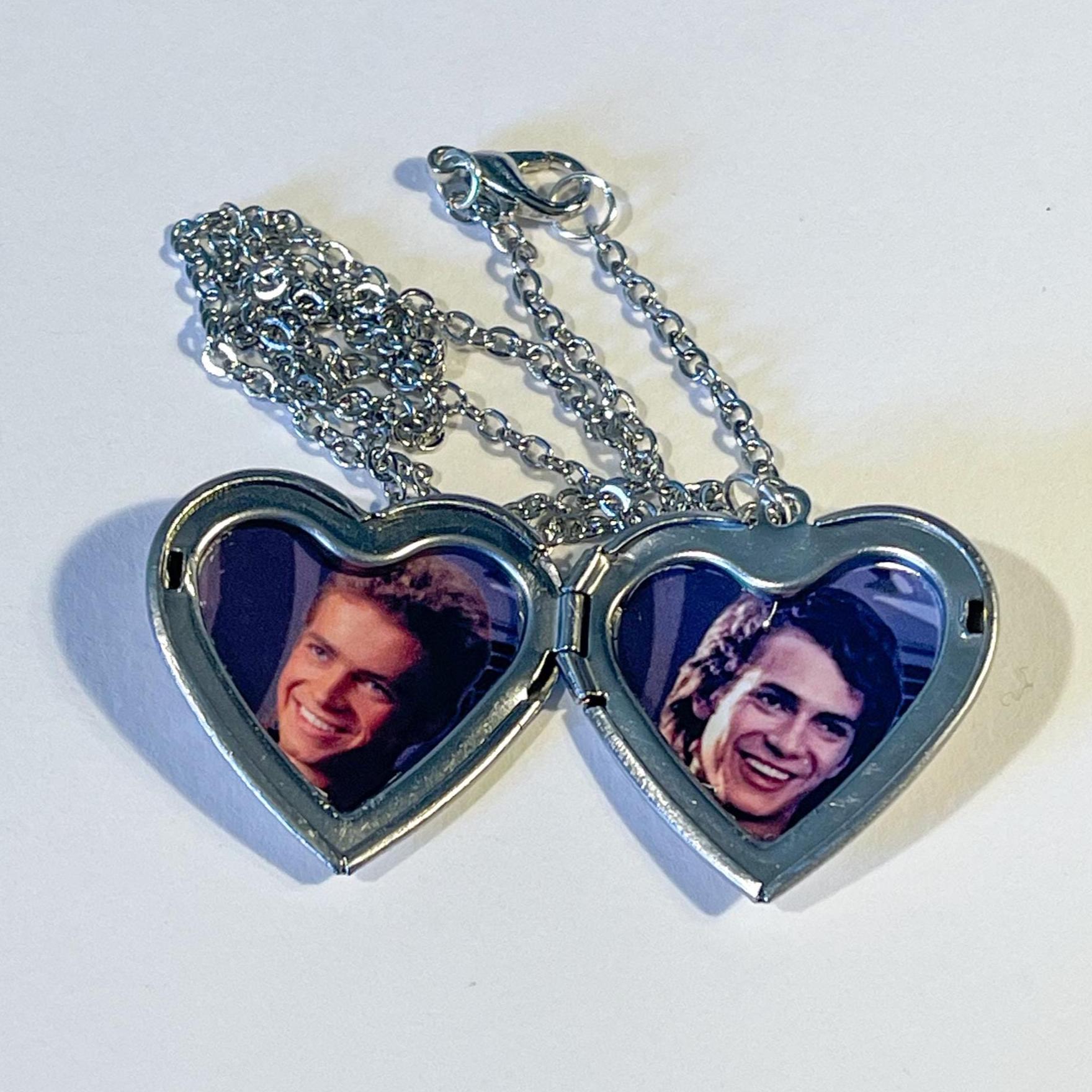 Anakin Star Wars Couple Necklace Anakin Skywalker Locket