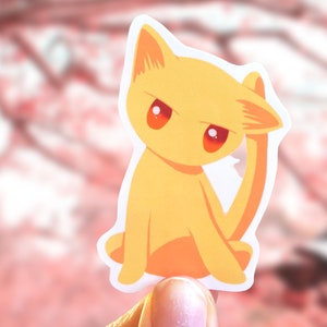 Zodiac Cat Vinyl Sticker