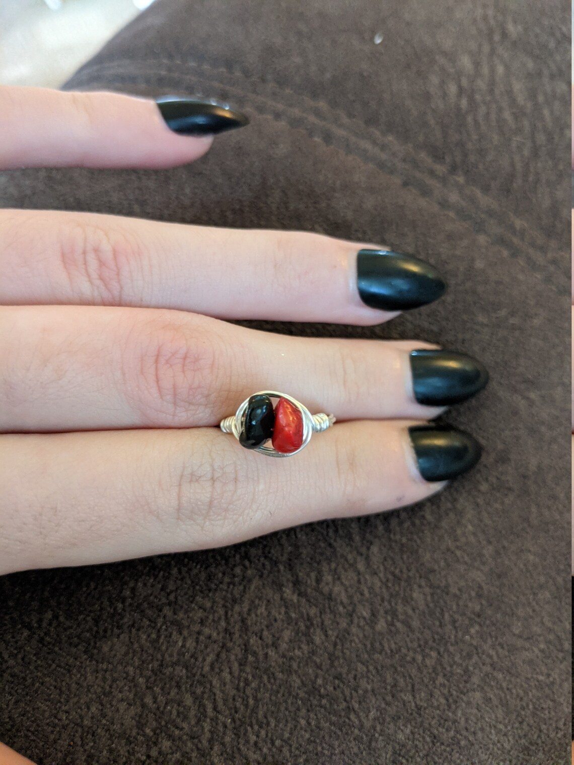 vintage engraved ring aot