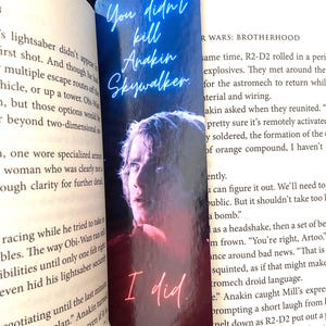 I Did 2-Sided Collage Bookmark: High Gloss Thick Paper Laminated