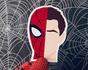 Tom Spider Glossy Vinyl Sticker Laminated