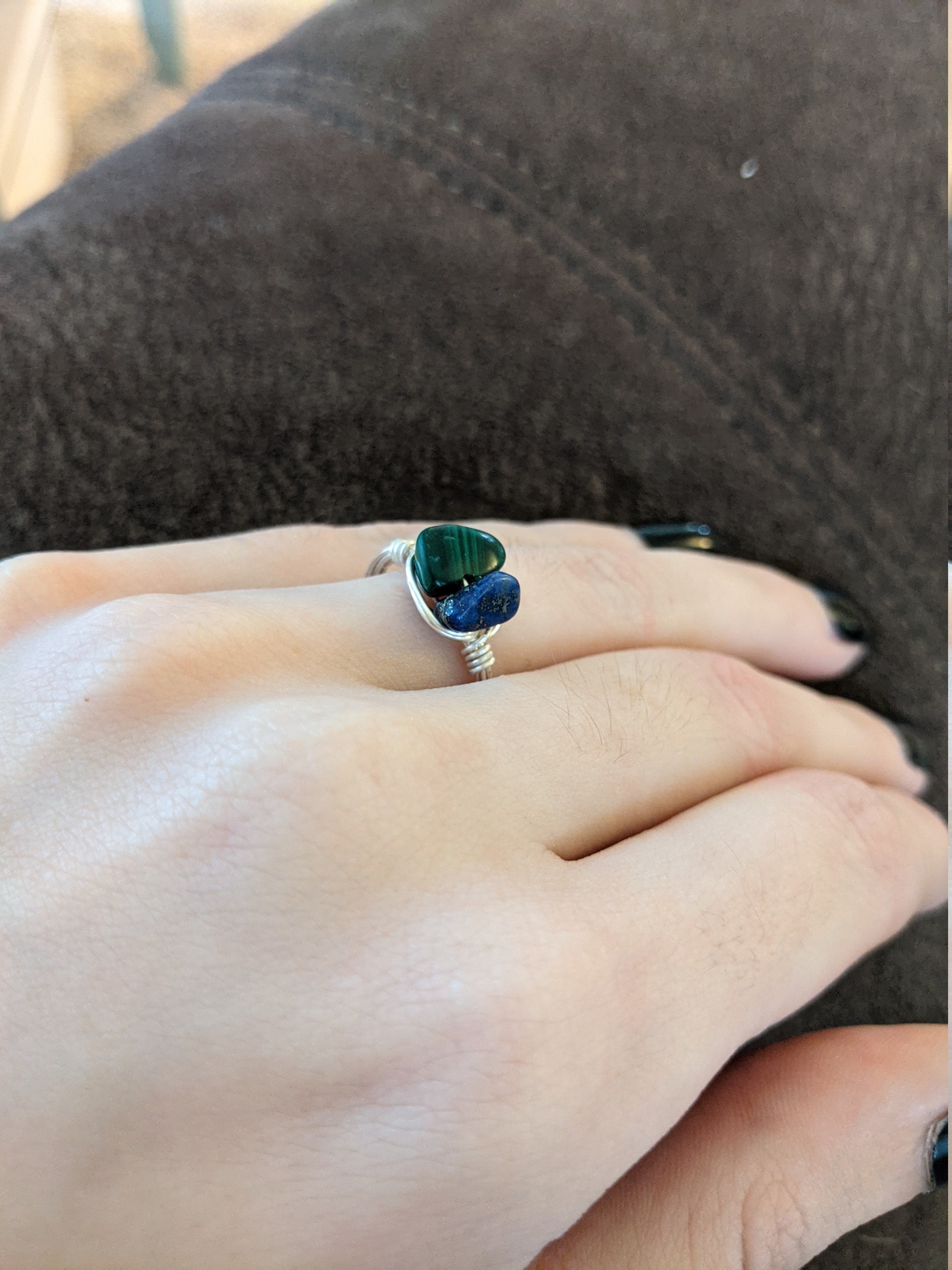 vintage engraved ring aot
