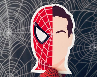 Adesivo in vinile lucido laminato Tobey Spider