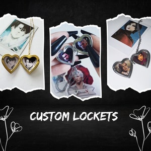 Custom Locket Necklace image 1