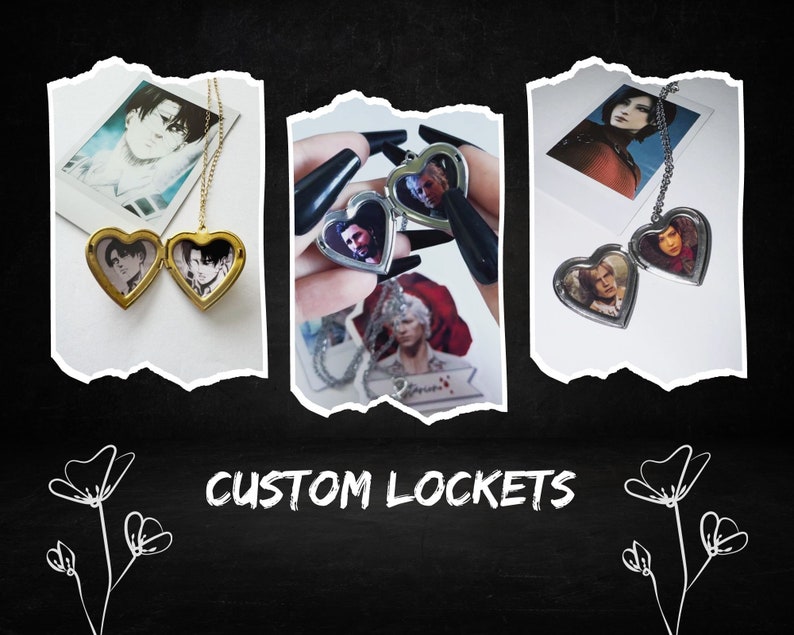 Custom Locket Necklace image 1