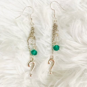 The Question Man Dangle Earring
