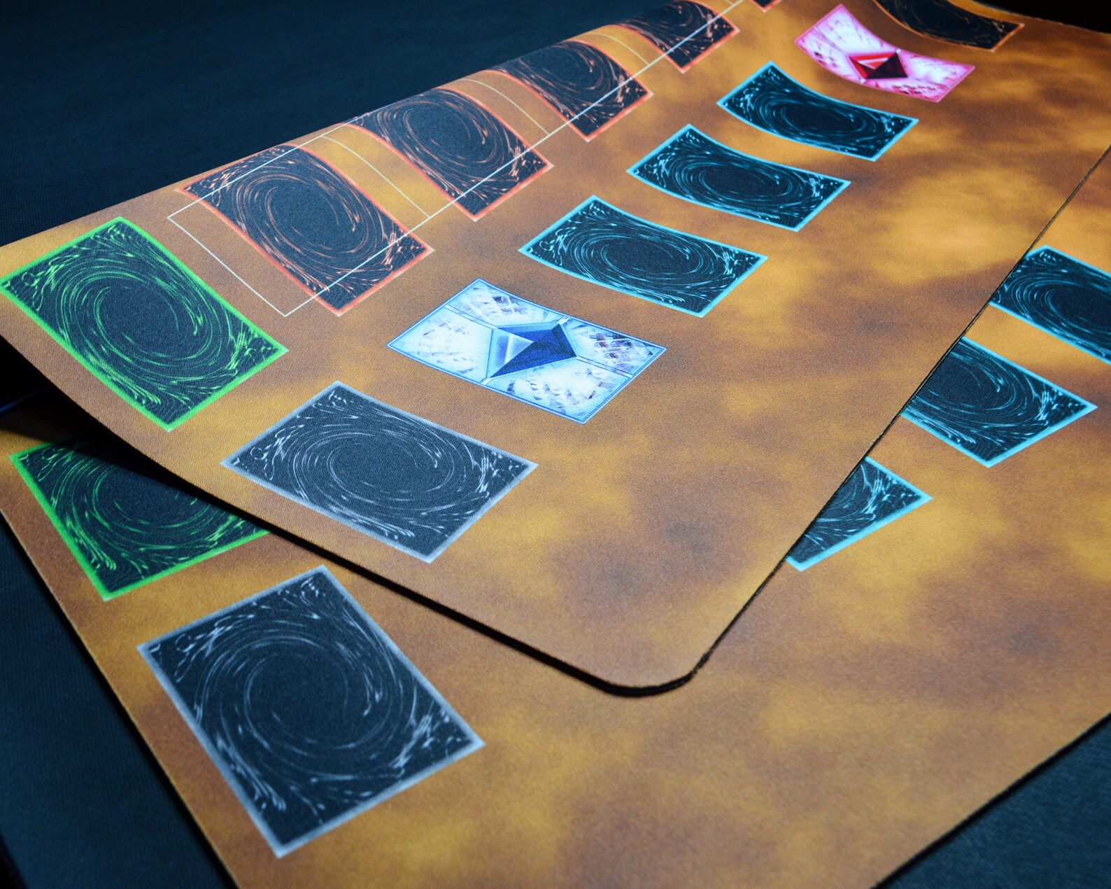 2Player Custom YuGiOh Playmat with Zones Fully Customized Etsy
