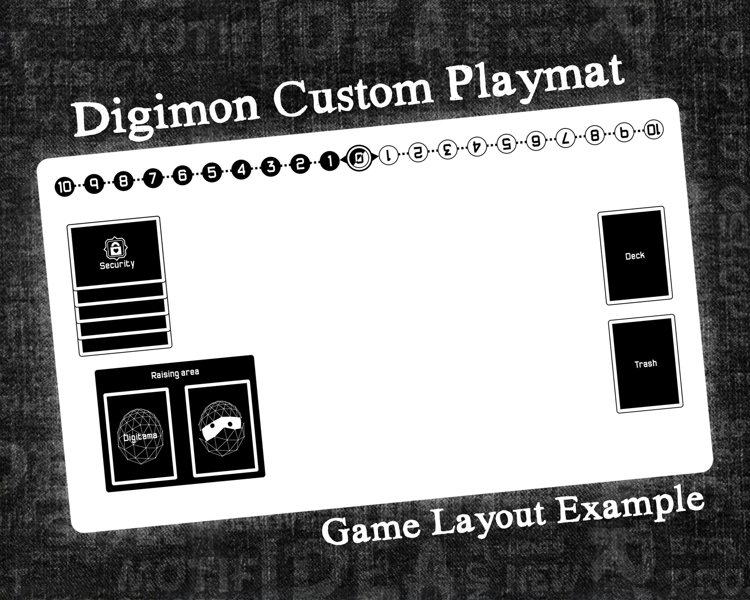 Custom Playmat for Any TCG Standard Size Tabletop Gaming Card Etsy