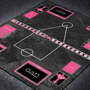 Tapete de juego de cartas Digimon para 2 jugadores con zonas de campo de diseño minimalista para una jugabilidad sencilla y elegante, tapete de accesorios de mesa de juego personalizado