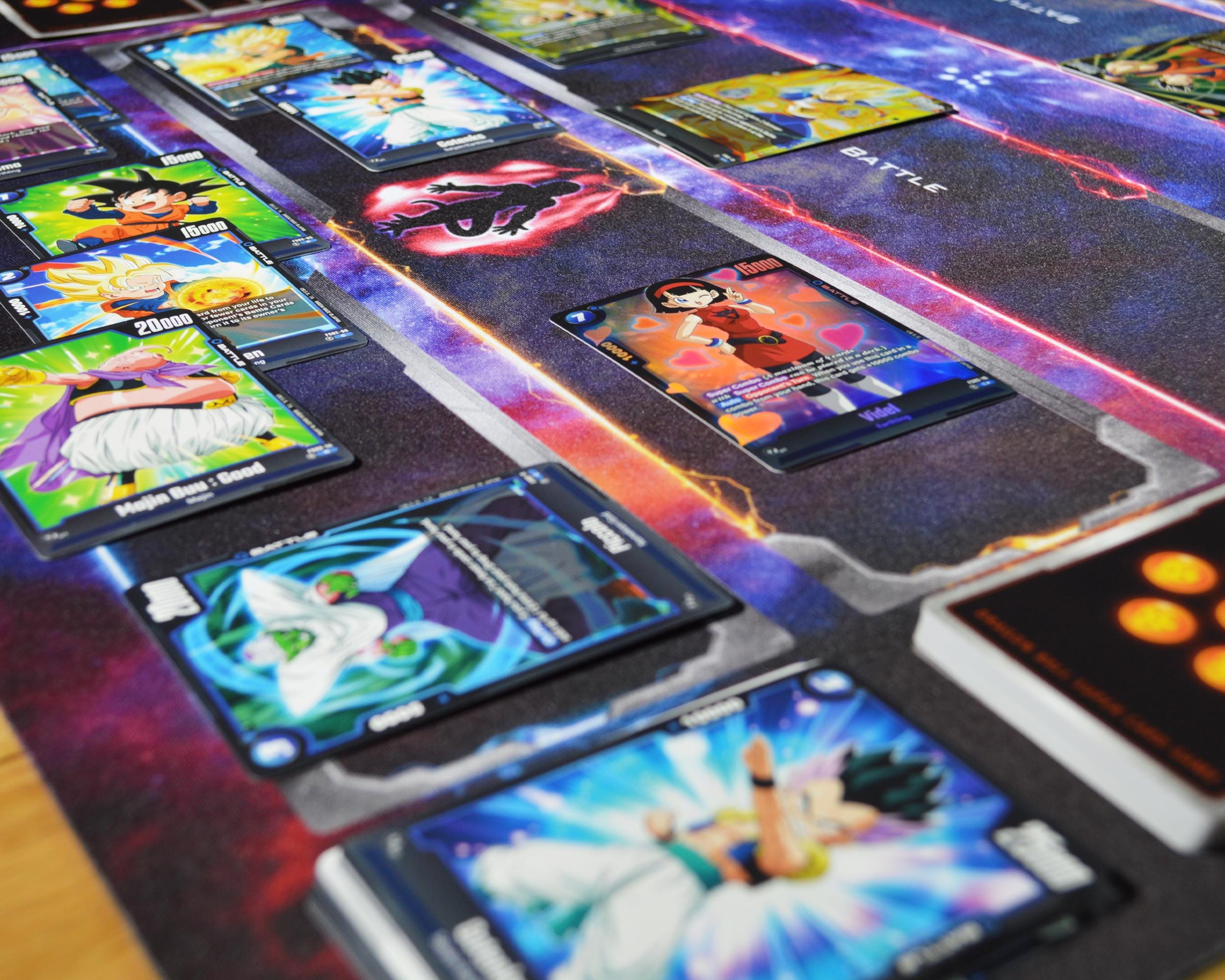 Dragon Ball Super Card Game Playmat With Custom Field Zones for Masters  Format or Fusion World TCG, Battle Gaming Tabletop Mat for 2-players - Etsy