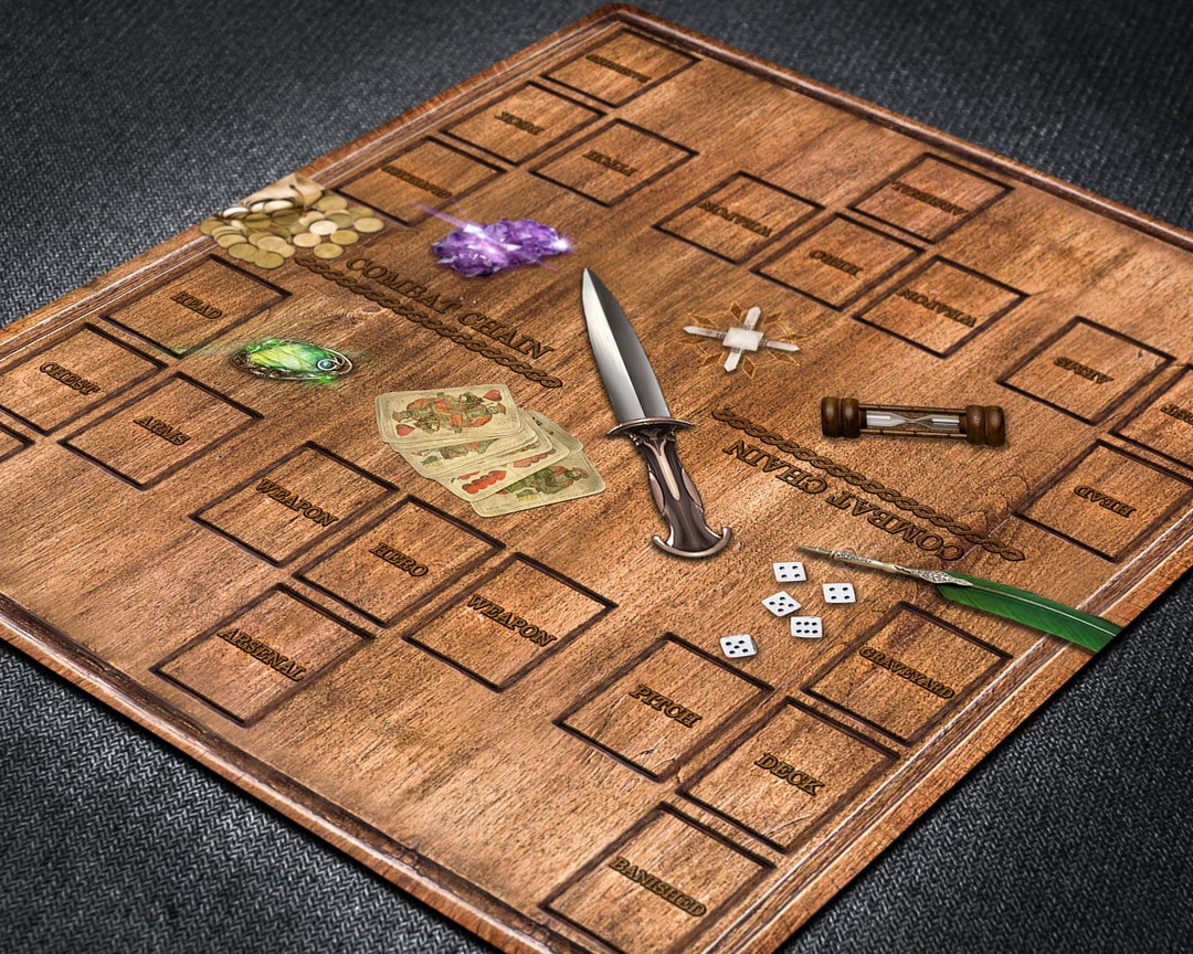 Flesh and Blood Card Game Mat, 2-player FAB TCG Custom Flesh and Blood Card Game Mat, 2-player FAB TCG Custom