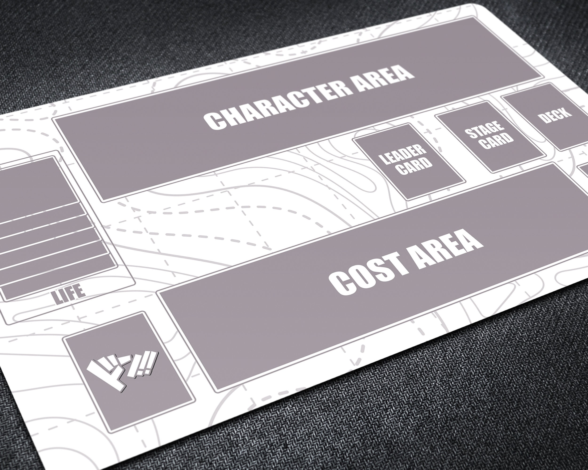 one piece card game play mat ONE PIECE TCG Playmat: Crocodile Leader Playmat