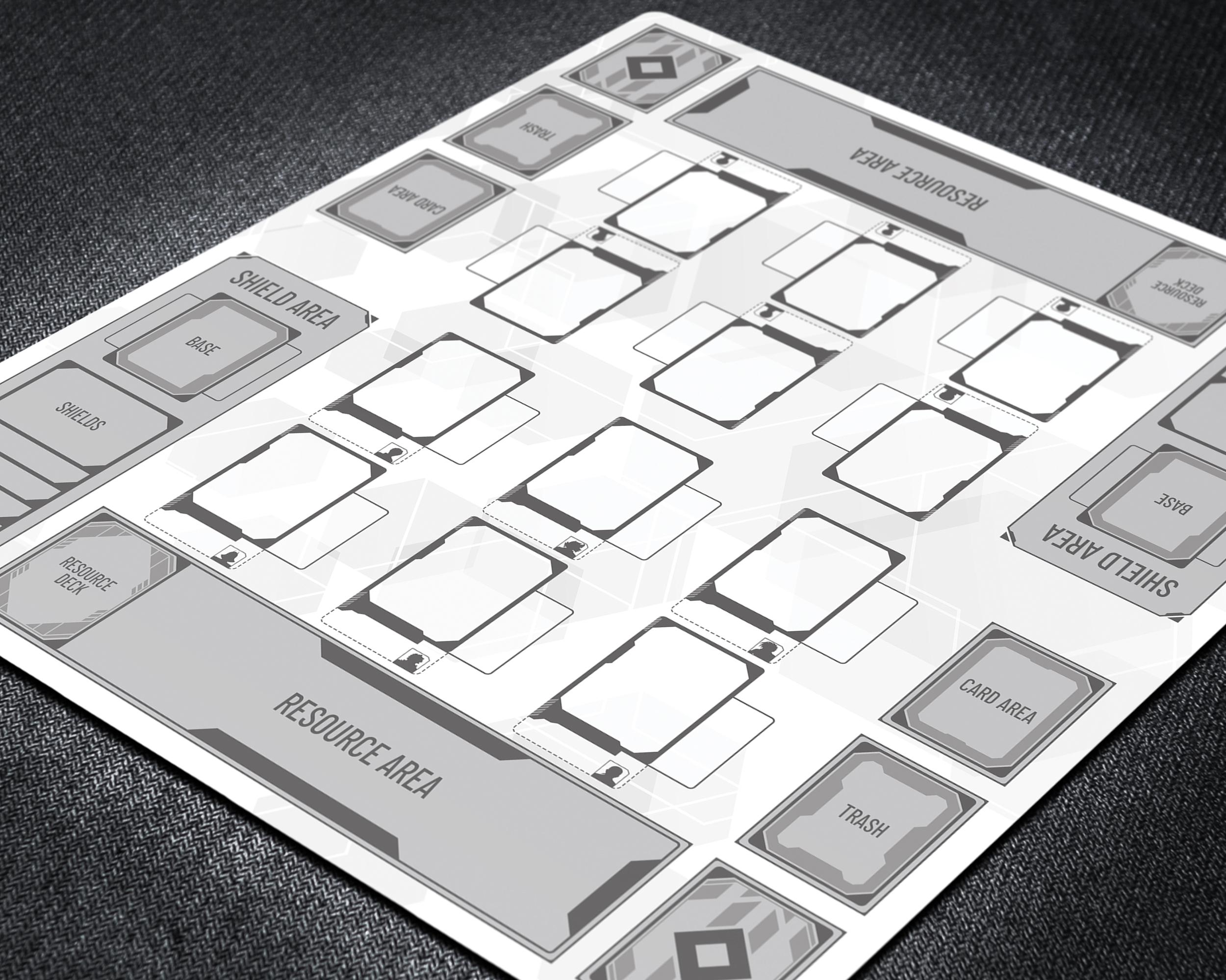 GUNDAM CARD GAME プレイマット ガンダムカードゲームプレイマット - ガンダム RX-78-2 バトル