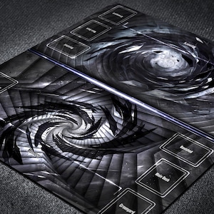 Grand Archive-gamemat voor 2 spelers met kaart Battle Area Field Zones, grote 24 x 28 aangepaste speelmat met TCG-zones op tafel voor een georganiseerd gameoppervlak