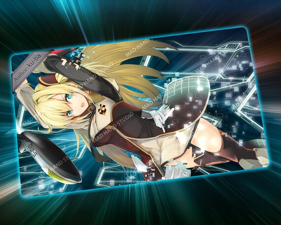 YuGiOh Sky Striker Ace Raye Custom Playmat Big Size with Free Best Gift Bag