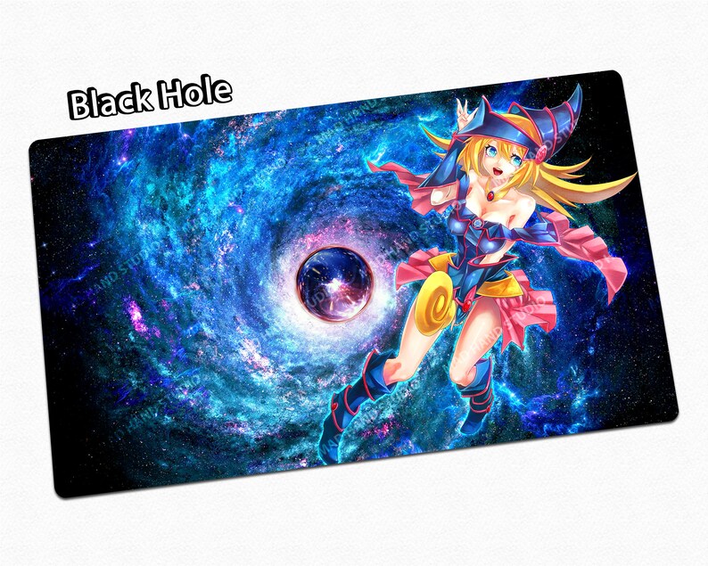 Personalized Dark Magician Girl YuGiOh Playmat Card Game Play Etsy