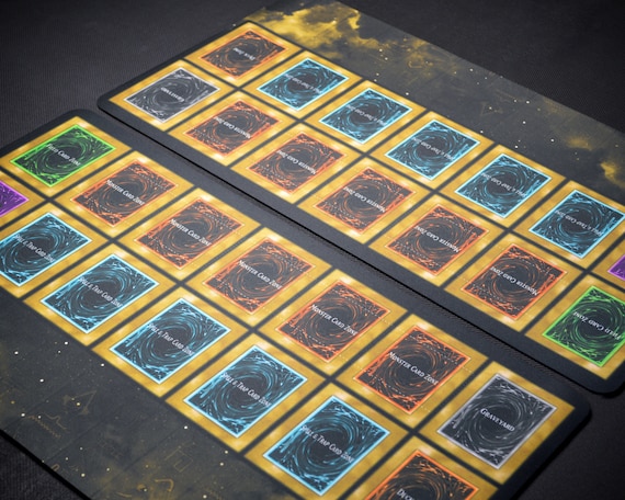 Goat Format YGO Classic Style Duel Playmat With Old School TCG