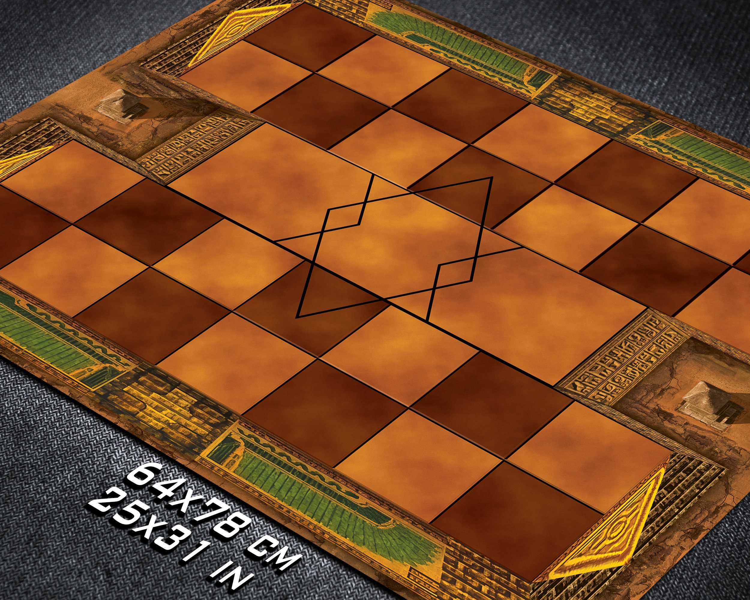 Large 2-player TCG Classic YGO Playmat With Forbidden
