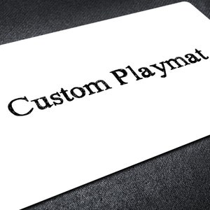 Benutzerdefinierte Spielmatte für jedes TKG, Tabletop-Gaming-Kartenspielmatte in Standardgröße mit Bereichen, auf Bestellung gefertigtes Schlachtfeld, personalisiertes Spielerbrett