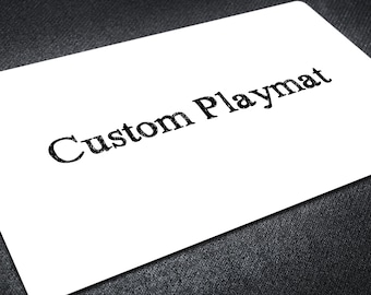 Custom Playmat for any TCG, Standard Size Tabletop Gaming Card Game Mat with Zones, Made to Order Battle Field, Personalized Player Board