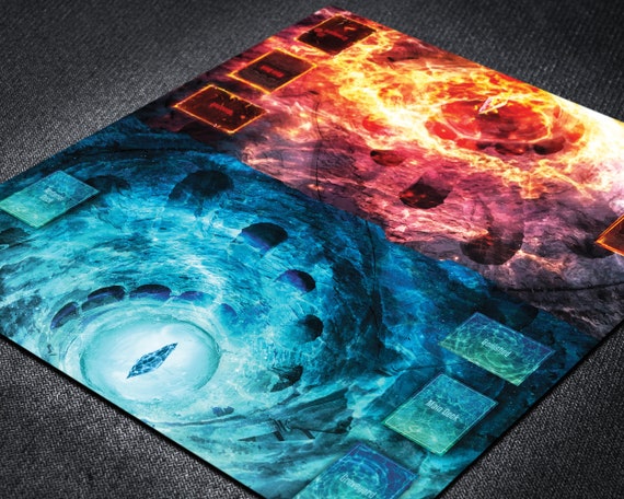 Grand Archive TCG Playmat With Field Zones, 2-player 24x28