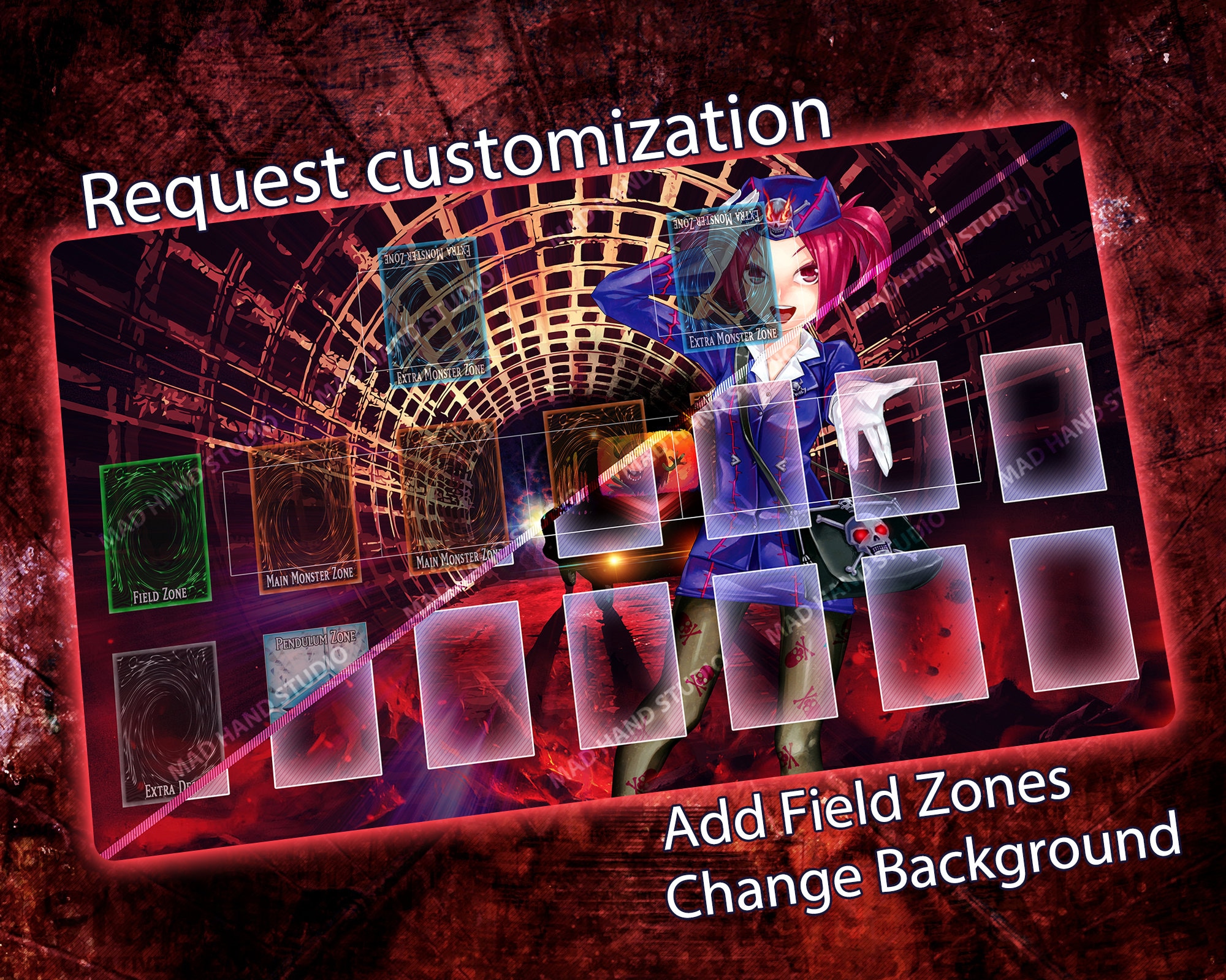 Tour Guide YuGiOh Custom TCG Playmat Gaming Tabletop for Etsy