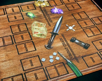 フレッシュ アンド ブラッド カード ゲーム マット、2 人用 FAB