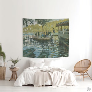 Monet Tapestry Wall Hanging Fine Arts Wall Decor House of 