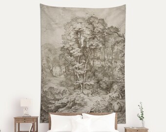 Fabric Wall Tapestry Etsy