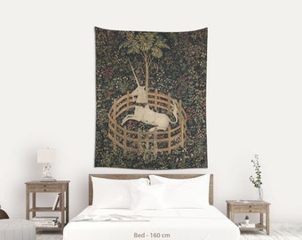 UNZYE Tapestries Long Wall Decor For Bedroom Men Tapestry River Hill  Reflection Tapestry Wall Hanger Bedroom Tapestry Brown Blanket Fabric Art