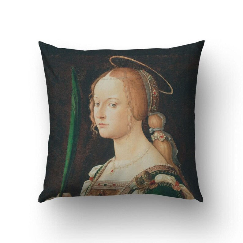 Saint Justina of Padua Pillow Cover