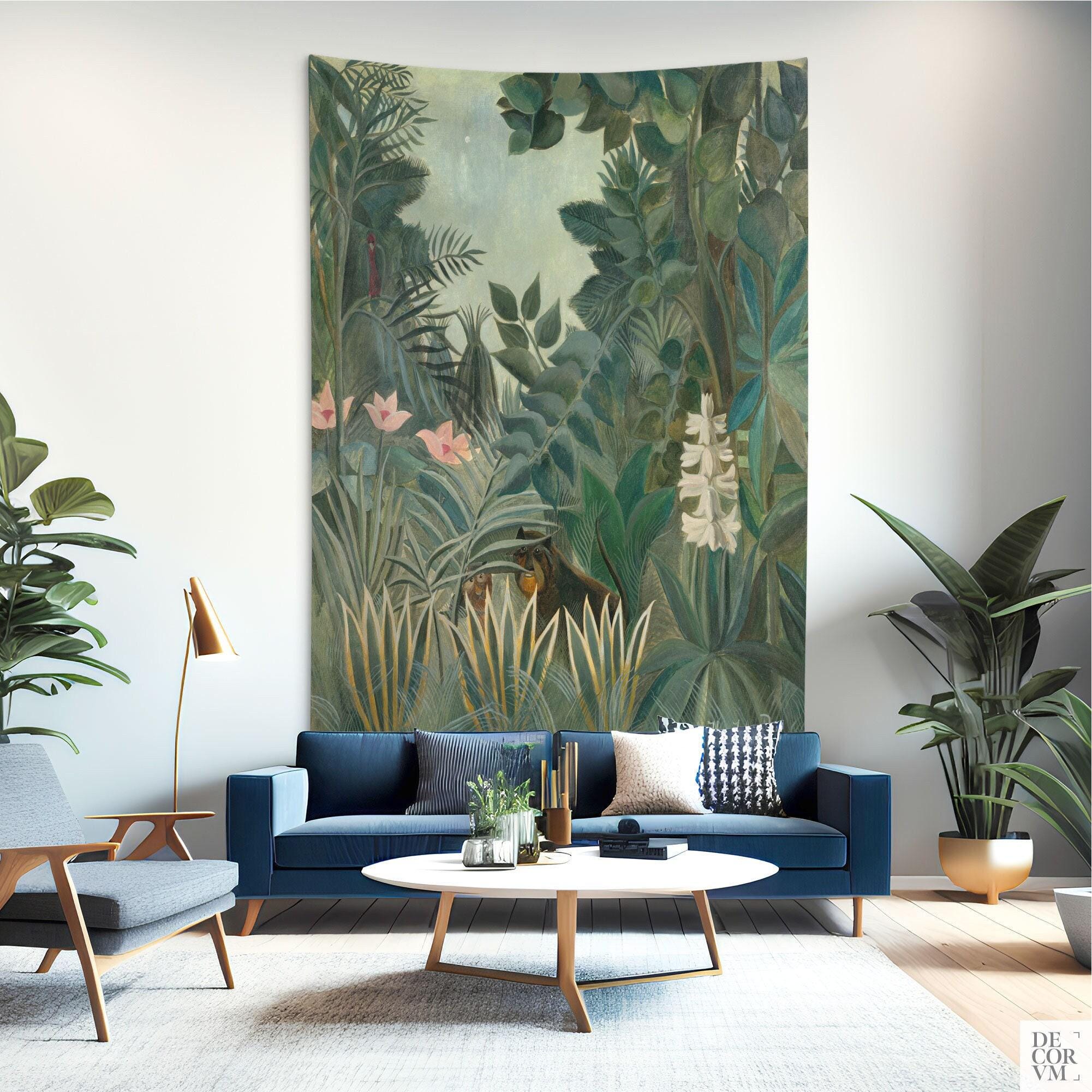 Jungle équatoriale | Illustration d'Henri Rousseau par Opposite Wall