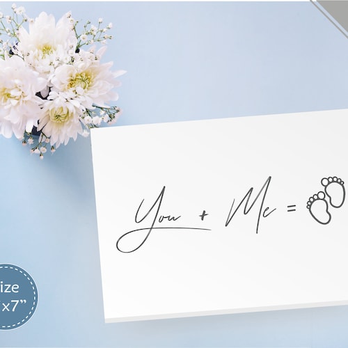 Printable Pregnancy Announcement To Husband