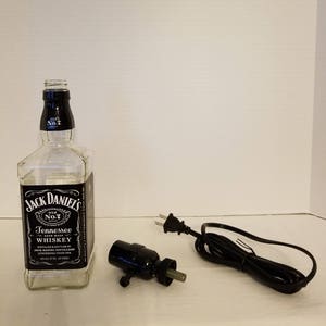 1.75L Jack Daniels Bottle Lamp Kit.