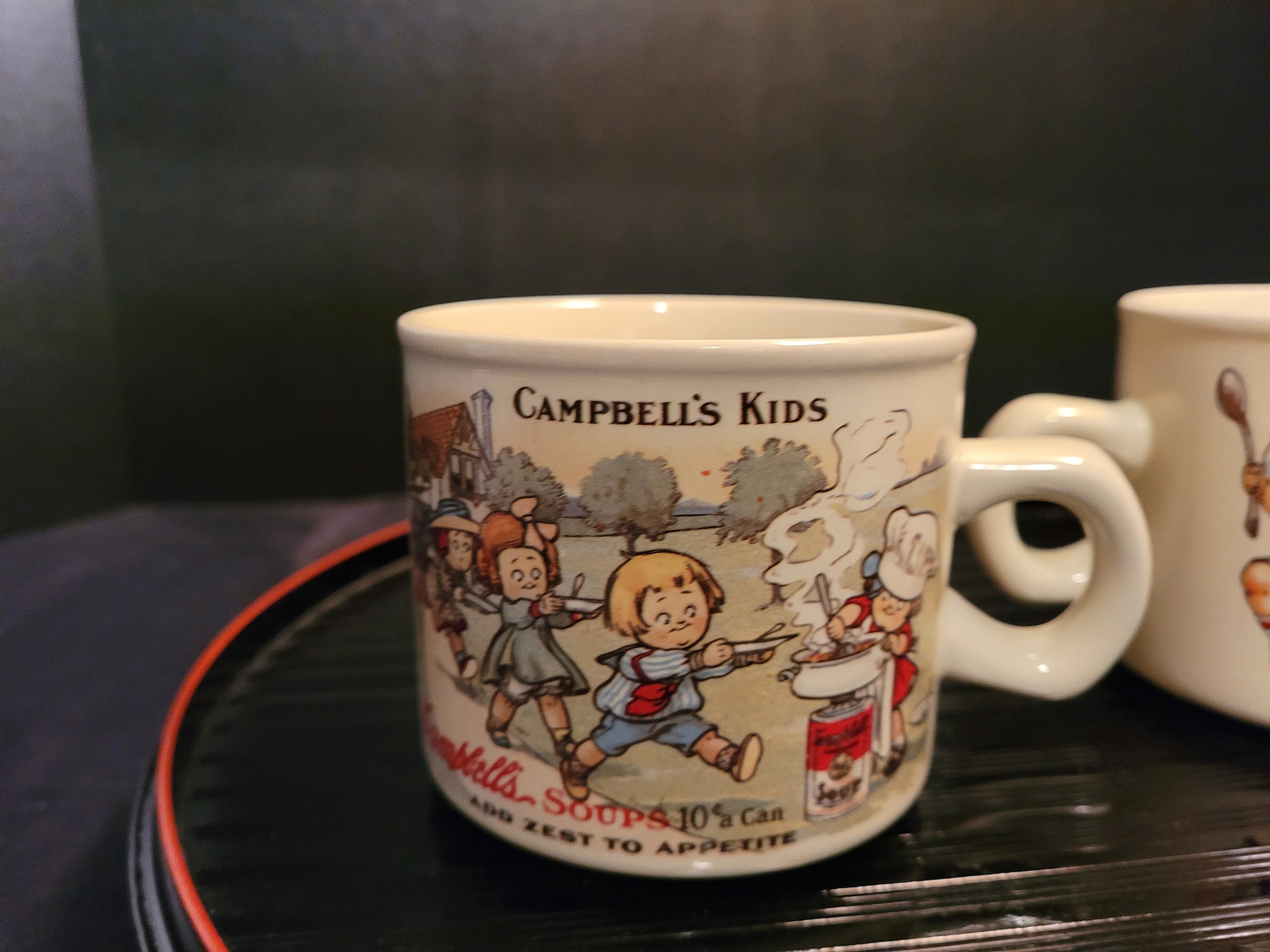 Set of 2 Vintage Collectible Campbell's Soup Cups. Etsy