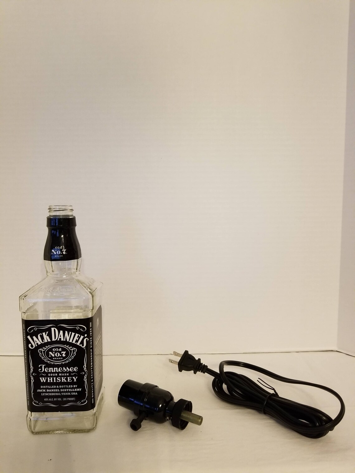 1.75L Jack Daniels Bottle Lamp Kit. Etsy