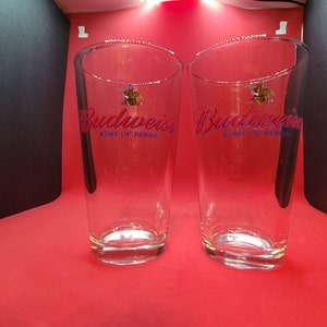 Budweiser   KING of BEERS ★バドワイザー　グラスセット 新品】Budweiser バドワイザー オリジナルグラス 6個セット
