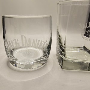 Variety of 2 Jack Daniels Glasses